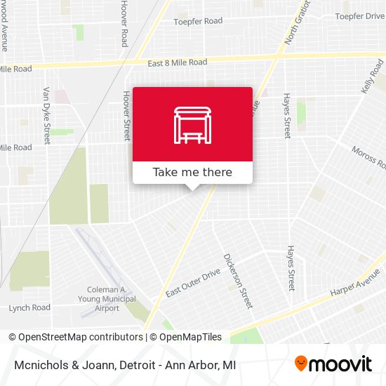 Mapa de Mcnichols & Joann