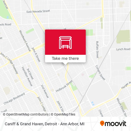 Mapa de Caniff & Grand Haven
