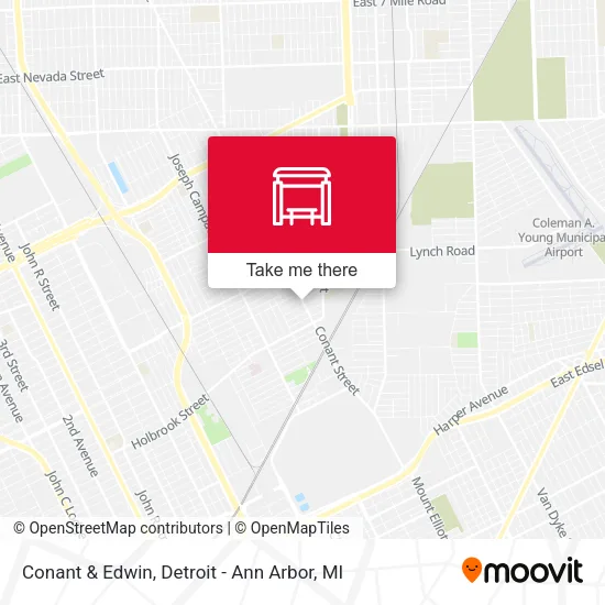 Conant & Edwin map