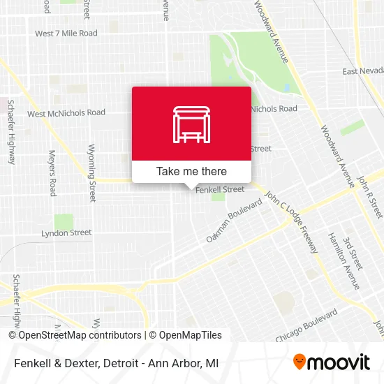 Fenkell & Dexter map