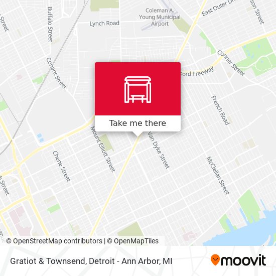 Mapa de Gratiot & Townsend