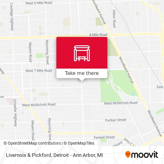 Livernois & Pickford map