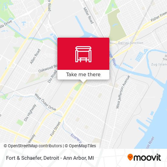 Fort & Schaefer map