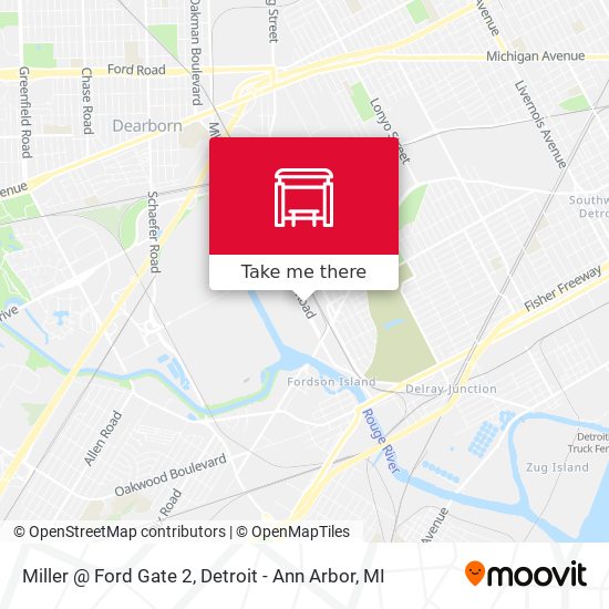 Miller @ Ford Gate 2 map