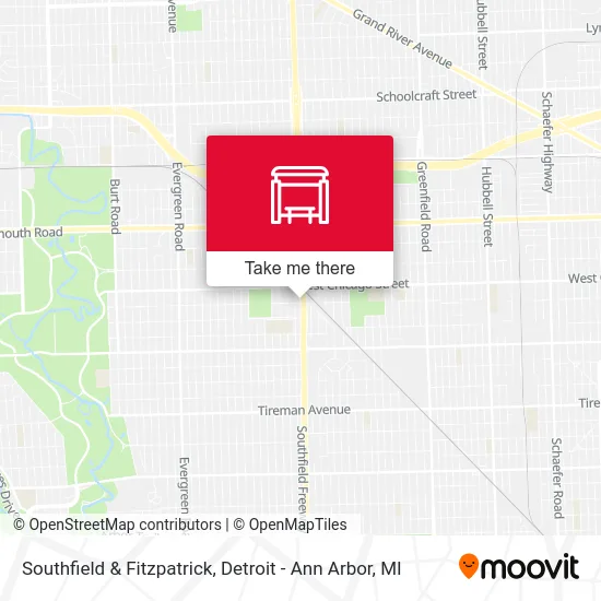 Southfield & Fitzpatrick map