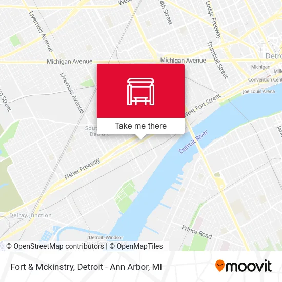 Fort & Mckinstry map