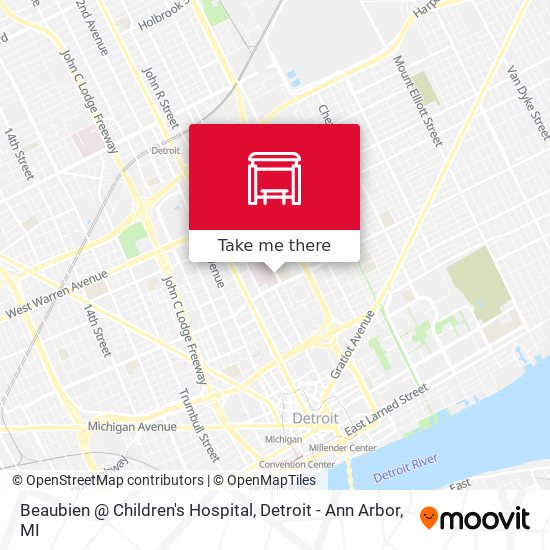 Mapa de Beaubien @ Children's Hospital