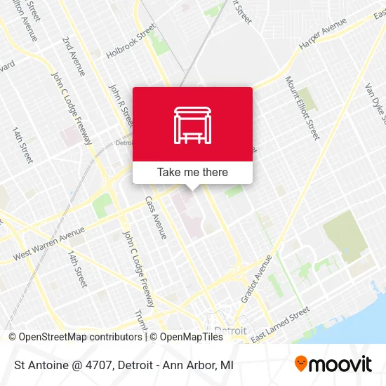 St Antoine @ 4707 map
