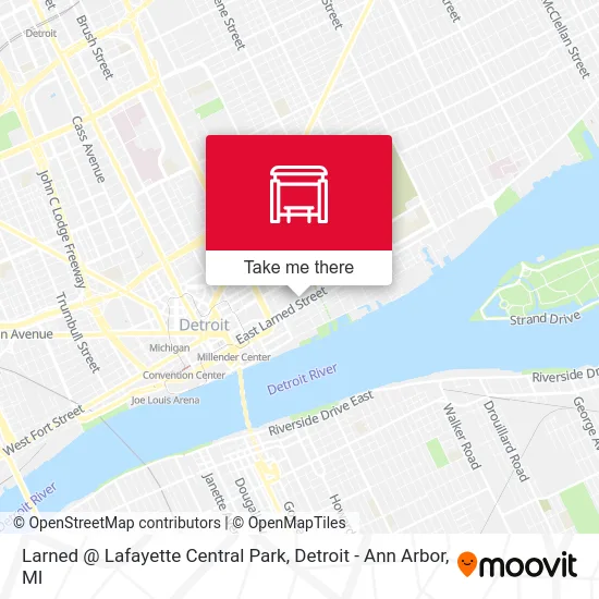 Larned @ Lafayette Central Park map