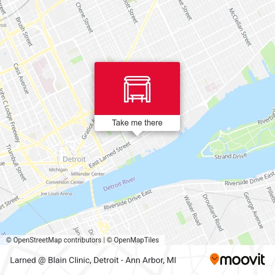 Larned @ Blain Clinic map