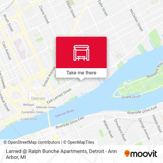 Larned @ Ralph Bunche Apartments map