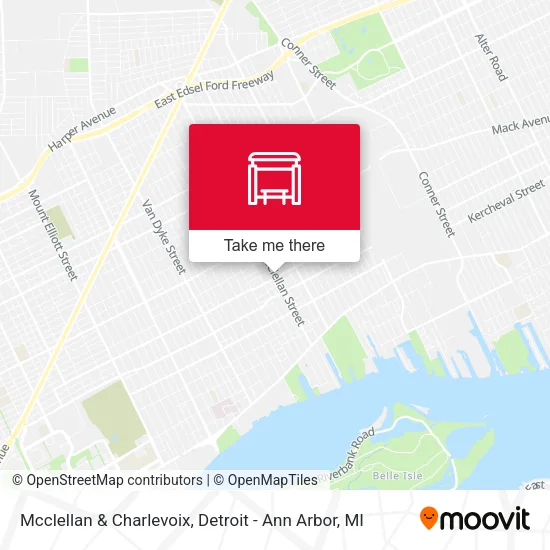 Mcclellan & Charlevoix map