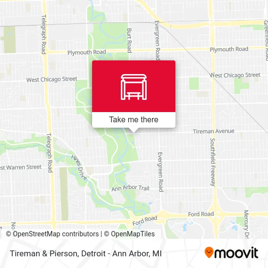Tireman & Pierson map