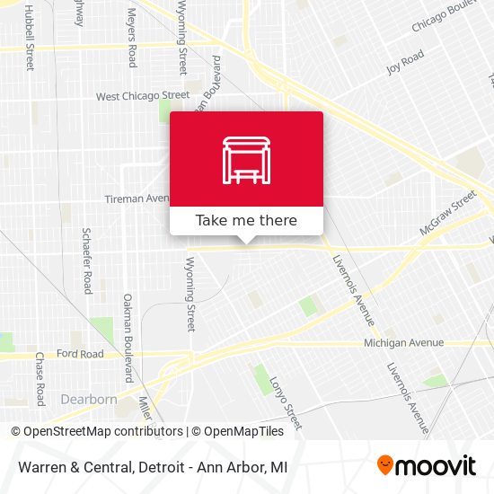Mapa de Warren & Central