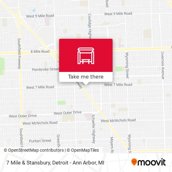 Mapa de 7 Mile & Stansbury