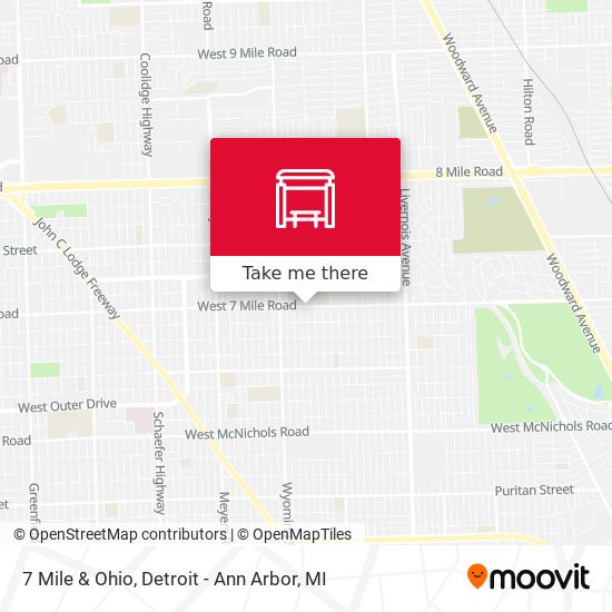 Mapa de 7 Mile & Ohio