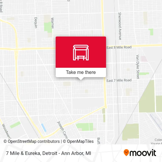 Mapa de 7 Mile & Eureka