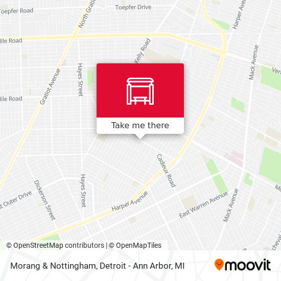 Morang & Nottingham map