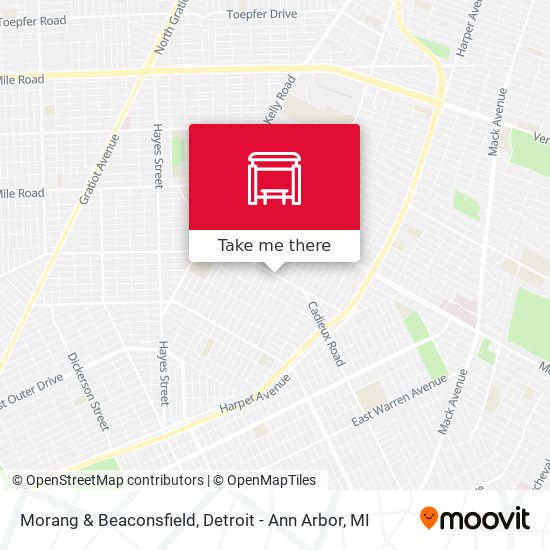 Morang & Beaconsfield map