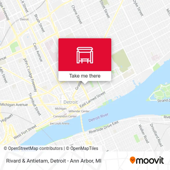 Rivard & Antietam map