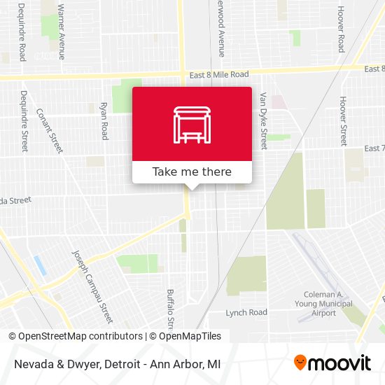 Mapa de Nevada & Dwyer