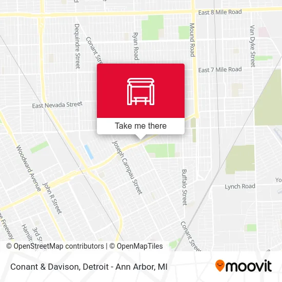 Conant & Davison map
