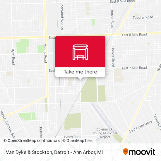 Mapa de Van Dyke & Stockton