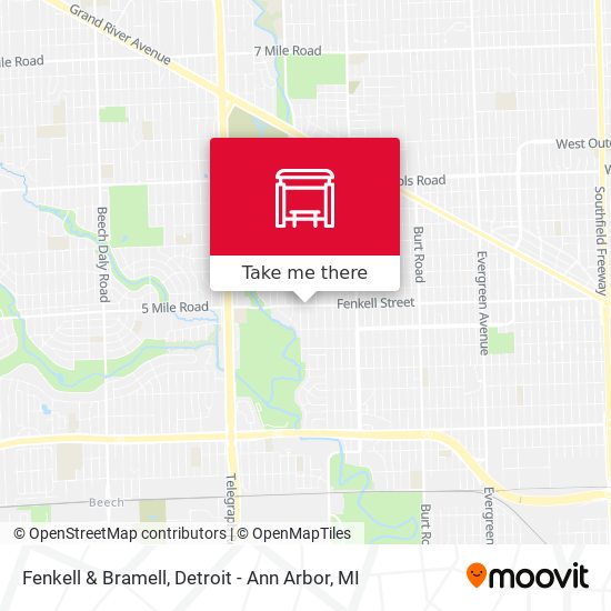 Fenkell & Bramell map