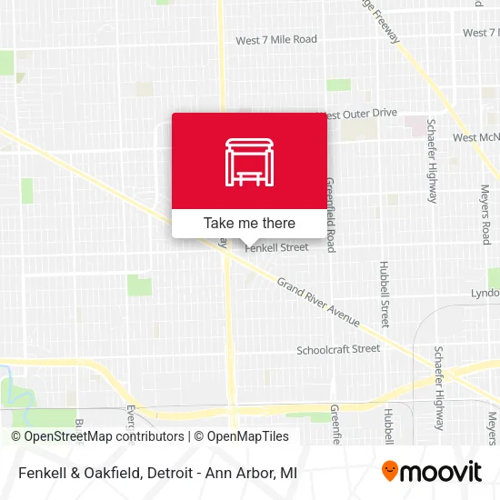 Fenkell & Oakfield map