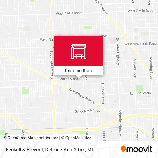 Fenkell & Prevost map
