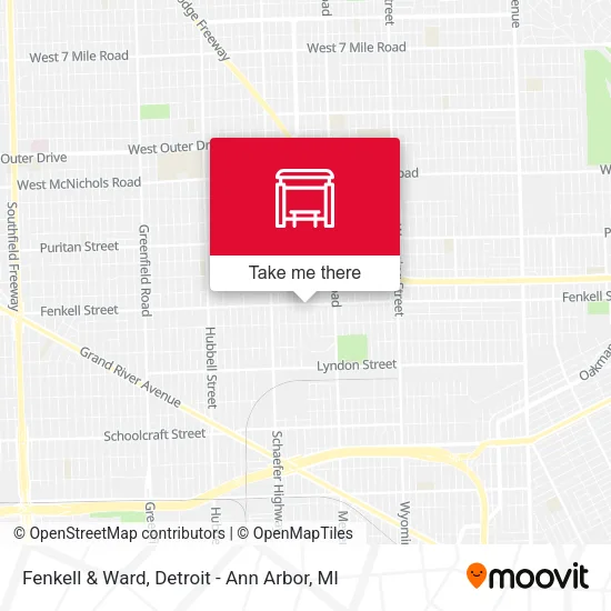 Fenkell & Ward map