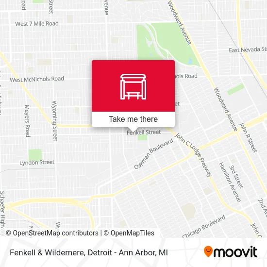 Mapa de Fenkell & Wildemere