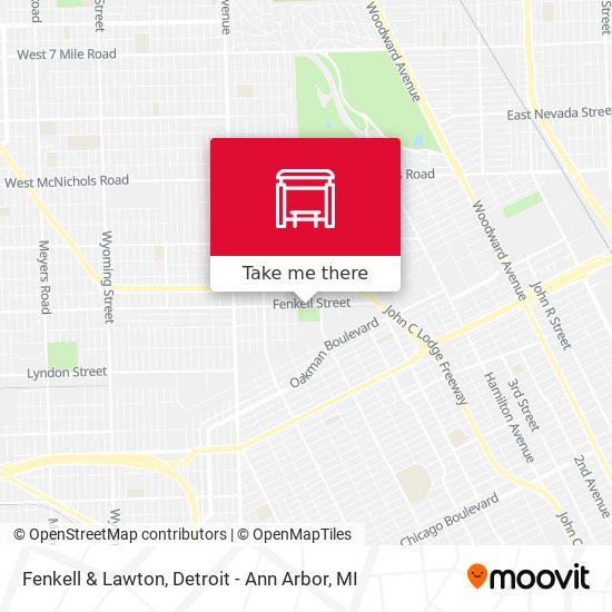 Mapa de Fenkell & Lawton
