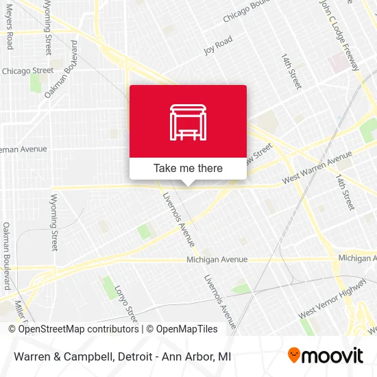 Warren & Campbell map