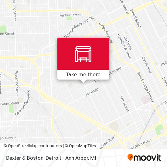 Mapa de Dexter & Boston