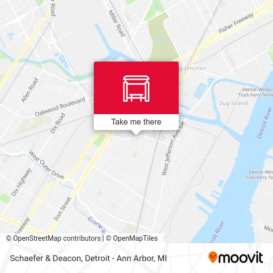 Schaefer & Deacon map