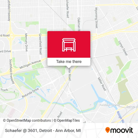 Schaefer @ 3601 map