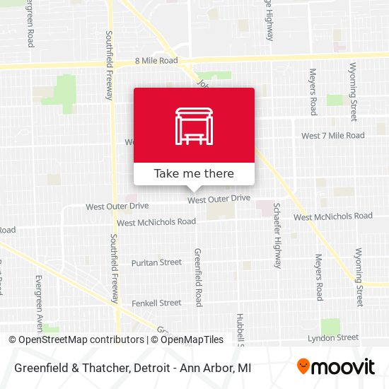 Mapa de Greenfield & Thatcher