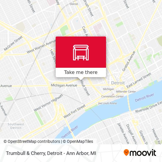 Mapa de Trumbull & Cherry