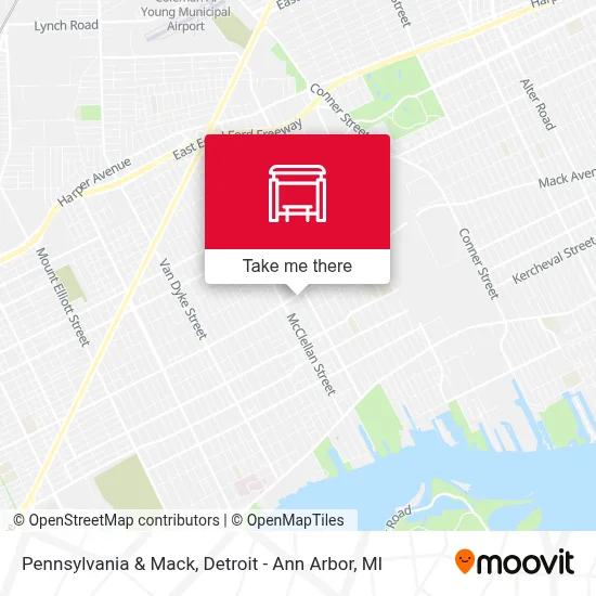 Pennsylvania & Mack map