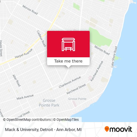 Mapa de Mack & University