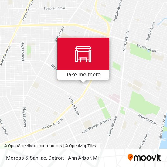 Mapa de Moross & Sanilac