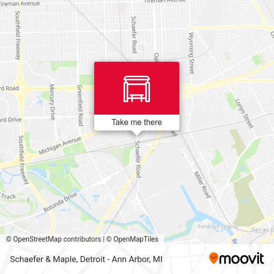 Schaefer & Maple map