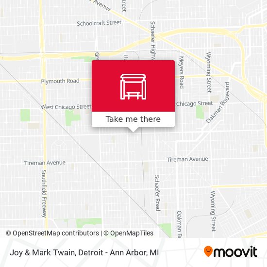 Mapa de Joy & Mark Twain