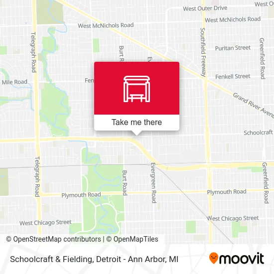 Schoolcraft & Fielding map