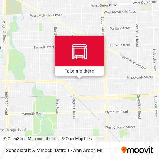 Schoolcraft & Minock map