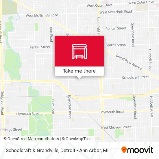 Schoolcraft & Grandville map