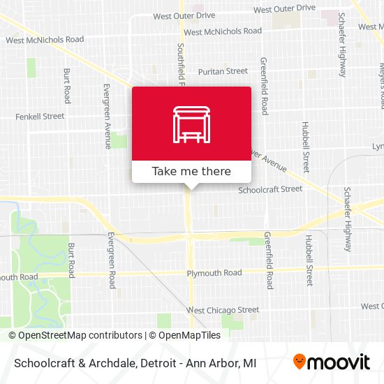 Mapa de Schoolcraft & Archdale
