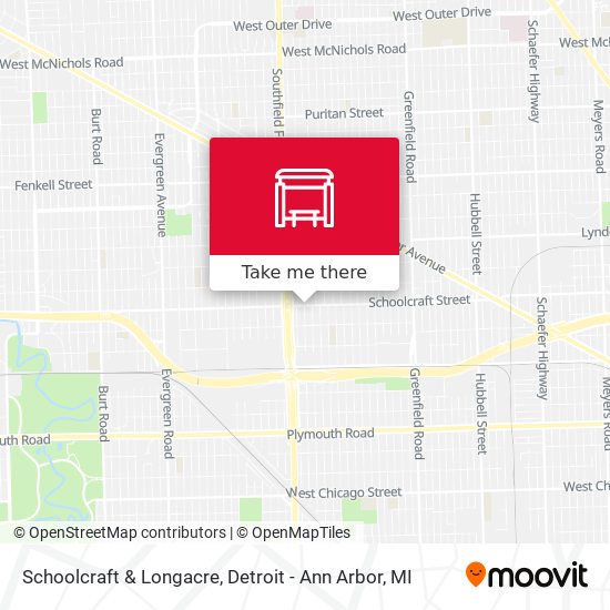 Mapa de Schoolcraft & Longacre