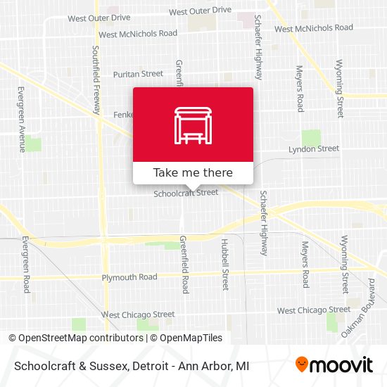 Mapa de Schoolcraft & Sussex